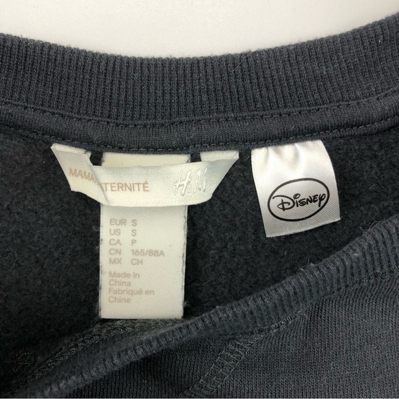 MICKEY Mouse Sequin Maternity Sweatshirt Small - Picture 3 of 9